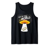 Cute Graphic For UFO Day Out Of This Fake World Social Media Tank Top