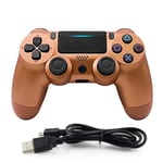 HALASHAO Ps4 Controller, controller for PS4, wireless controller for Playstation 4 controller gamepad joystick,Bronze