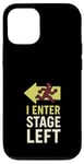 Theater Kid Drama Club Musical Theater Nerd Cadeau Coque pour iPhone 12/12 Pro