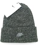 Nike Fisherman Futura Beanie Hat Grey Knit Adults Unisex One size OFFICIAL