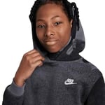 Nike Club Hbr AOP Sweatshirt Black/Iron Grey/White 92