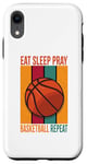 iPhone XR Eat Sleep Pray Basketball Repeat Case
