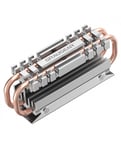 GRAUGEAR G-M2HS06 système de refroidissement d’ordinateur M.2 NVMe SSD Dissipateur thermique/Radiateur Aluminium, Cuivre