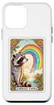 Coque pour iPhone 12 mini Garbage Panda Carte de tarot raton laveur