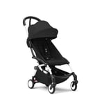 Stokke® Barnvagn YOYO³ white inkl. 6+ Färgklädsel Black