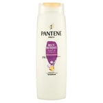 Pantene Pro-V Shampooing multi-nutriments pour cheveux endommagés ou défibrés avec formule Pro V, antioxydants et lipides, 225 ml