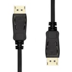 Fuj:tech DisplayPort 1.4 HBR3-kabel, 5 m
