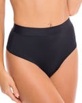 ComfyGhost Black High Waist String Performance - XL