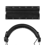 Geekria Protein Leather Headband Pad Compatible with Beyerdynamic DT990PRO, DT990, DT880, DT860 Headphone Replacement Headband/Headband Cushion/Replacement Pad Repair Parts (Black)