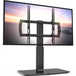 Support Universel Pieds Télé de 27 à 55 Pouce avec Réglable en Hauteur, Rotation de +-- 40 degrés pour TV Ecran LED LCD Plasma[923]