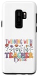 Galaxy S9+ Twinning with my teacher bestie Flower Matching teachers Case