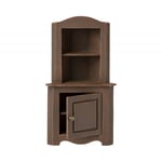 Maileg - Miniature corner cabinet, brown