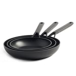 Classic Forged stekpannor 3-delar