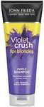 John Frieda Sheer Blonde Violet Crush Tone Correcting Purple Shampoo for Blonde
