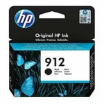 Original HP 912 Black Ink Cartridge for HP Officejet Pro 8022 8023 8024 3YL80AE