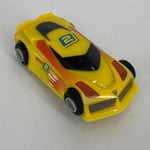 Scalextric Micro My First LATEST 2019 to 2024 YELLOW Racing Car 1:64 (No Box)