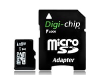 Digi-Chip 32 Go Carte mémoire Micro-SD pour Samsung Galaxy A10, A12, A20, A30, A32, A40, A42, A50, A52, A60, A70, A90, A10s, A20s, A30s, A50s, A70s, M10s, M30s