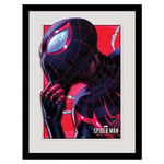 Spider-Man Miles Morales Breakout Framed Poster