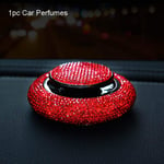 JIAXIA steering wheel cover Red Rhinestone Diamante Car Steering Wheel Covers for Girls Crystal Auto Interior Accessories Tissue Holder Vent Clips 1pcCarPerfume