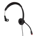 RJ9 Single Ear Headset Cell Phone Headset With Mic Mute Speaker Volume And 6 RHS