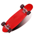Complete Mini Cruiser Skateboard 27 inch with Sturdy Old School Deck and 4 PU Wheels for Adult Kids Beginners Girls Boys Highway Street Scooter (Color : B)