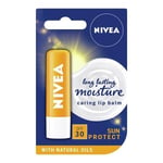 Nivea SPF30 UV Sun Protect Long Lasting Moisture Caring Lip Balm 4.8