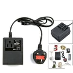 Supply UK Plug Step Down Voltage Converter 220V/240V to 110V/120V Power Adapter
