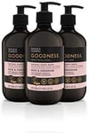 UK Baylis Harding Goodness Rose And Geranium 500 Ml Hand Wash Pack Of 3 Uk