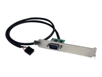 Startech.Com Motherboard Serial Port - Internal - 1 Port - Bus Powered - Ftdi Usb To Serial Adapter - Usb To Rs232 Adapter (Icusb232int1) - Seriell Adapter - Usb 2.0 Låg Profil - Rs-232