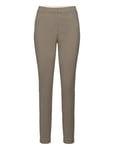 Angelie Pure 238 Green Tea Bottoms Trousers Slim Fit Trousers Khaki Green FIVEUNITS