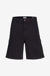Jack & Jones Junior - Cargoshorts jpstKarl jjAvery Cargo Shorts Jnr - Svart