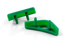 Noctua NA-SAVP1 chromax.green, Silentblocs Anti-Vibration pour Ventilateur Noctua 140 & 120 mm (16 pièces, Vert)