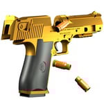 Desert Eagle leksakspistol med ljuddämpare, 8 kulor