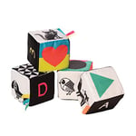 Manhattan Toy Jouet d'Activité pour Bébé Soft Cubes Mind Cubes Wimmer-Ferguson