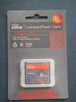 SanDisk Ultra CompactFlash 8 GB Memory Card 30MB/s NEW UNOPENED