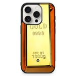 iPhone 15 Pro Skal - Guldtacka