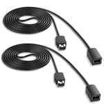 Förlängningskabel, 2-pack till Wii Nunchuk / NES/SNES Classic Mini, 3 meter