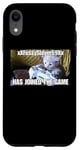 Coque pour iPhone XR Funny Trad Gaming Cat Has Joined Video Game Cute Kitty Meme