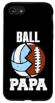 iPhone SE (2020) / 7 / 8 Ball Papa Funny Football Volleyball Papa Case