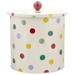 Emma Bridgewater Polka Dot Spotty Original Biscuit Barrel Dog Cat Treat Tin