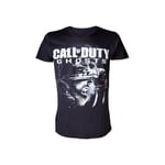 TS18MACDH-S CALL OF DUTY Ghosts Men's Soldier Logo Small T-Shirt, Black