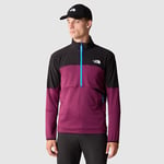 The North Face Men's Kikash 1/2 Zip Jacket BOYSENBERRY/TNF BLACK (859T KK9)