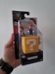 Super Mario Bros. Movie 3cm MARIO Mini Figure with Question Block NEW