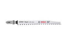 Bosch Professional 100x Expert ‘Wood 2-Side Clean’ T 308 B Jigsaw Blade (for Plywood, Solid wood furniture board, Length 117 mm, Accessories Jigsaw)