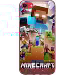 Apple iPhone SE (2020) Genomskinligt Skal Minecraft