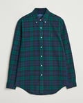 Polo Ralph Lauren Custom Fit Checked Oxford Shirt Navy/Green Multi