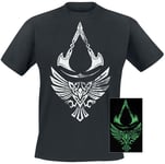 Assassin's Creed Valhalla - Raven T-Shirt black