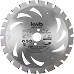 kwb Easy Cut lame de scie 165 x 20 Batterie Top, argent, 584738