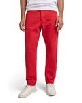 G-STAR RAW Men's Triple A Regular Straight Jeans, Red (acid red gd D19161-D300-D830), 35W / 34L