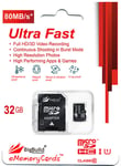 32GB microSD Memory card for VTECH Kidizoom Duo 5.0 Camera, Class 10 80MB/s